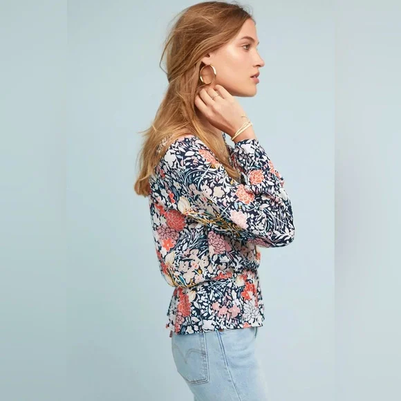 Maeve Begonia Peasant Top - Picture 5 of 7